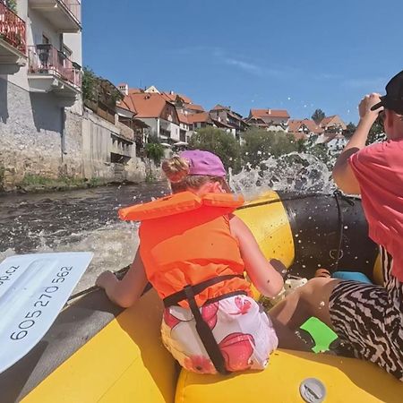 Penzion Zahrada Nad Rekou, Restaurace A Kavarna - Parkovani Gratis Zlatá Koruna Zewnętrze zdjęcie